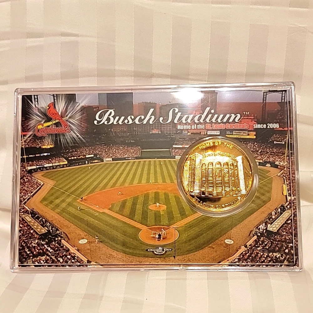 MLB Cardinals stadium...(coin/card)
